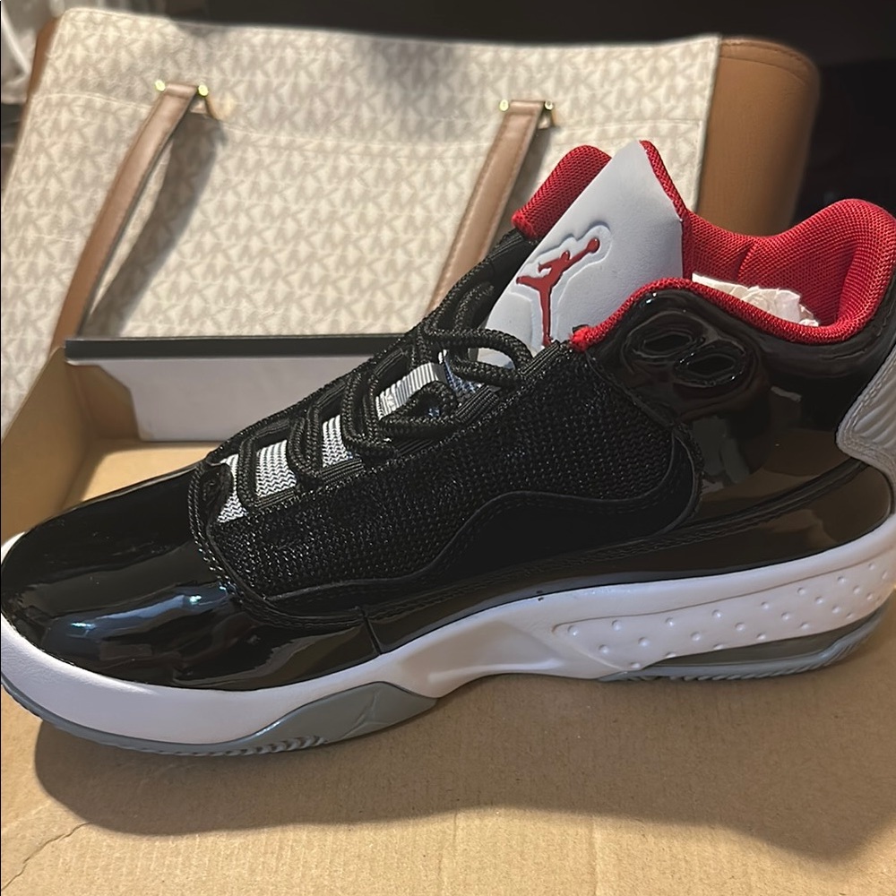 Black and Red Jordan